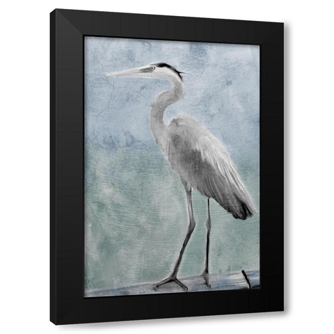Standing Tall Black Modern Wood Framed Art Print by Kimberly, Allen