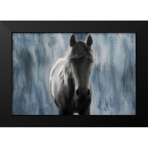 Beauty Black Modern Wood Framed Art Print by Kimberly, Allen