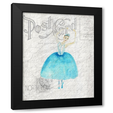 Nostalgic Christmas 6 Black Modern Wood Framed Art Print by Kimberly, Allen