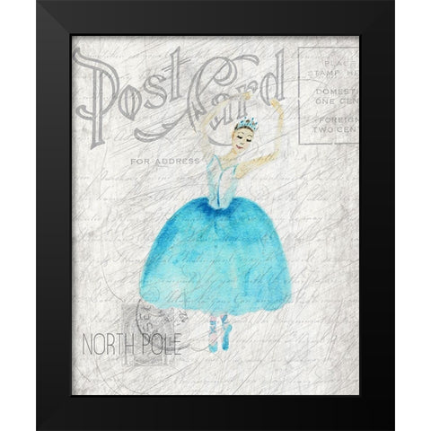 Nostalgic Christmas 6 Black Modern Wood Framed Art Print by Kimberly, Allen