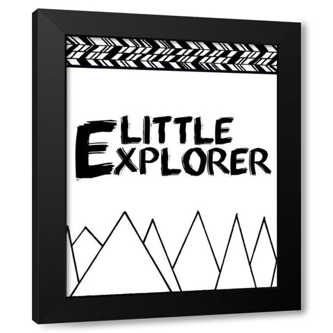 Adventure 3 Black Modern Wood Framed Art Print by Kimberly, Allen
