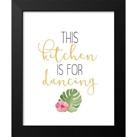 Be Sweet 3 Black Modern Wood Framed Art Print by Kimberly, Allen