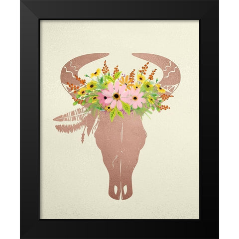 Create Wild 1 Black Modern Wood Framed Art Print by Kimberly, Allen