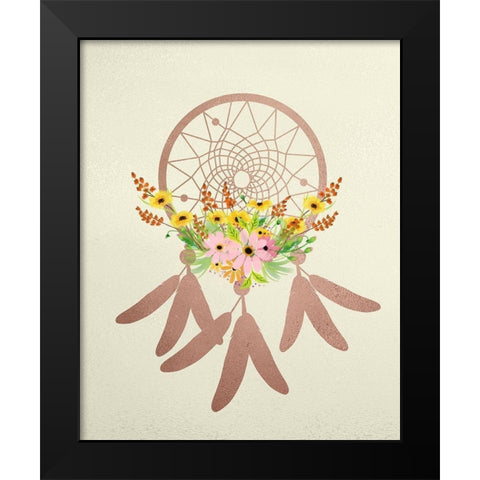 Create Wild 2 Black Modern Wood Framed Art Print by Kimberly, Allen