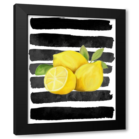 Fresh 1 Black Modern Wood Framed Art Print by Allen, Kimberly