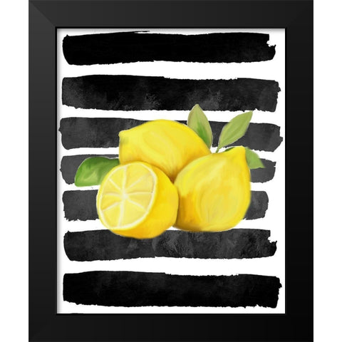 Fresh 1 Black Modern Wood Framed Art Print by Allen, Kimberly