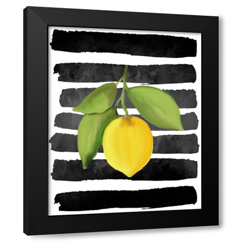 Fresh 2 Black Modern Wood Framed Art Print by Allen, Kimberly