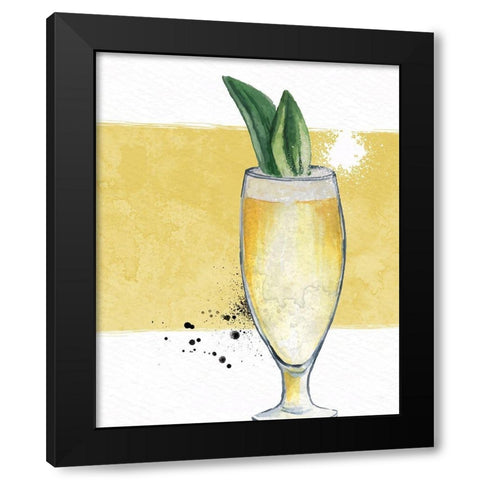 Cocktail Hour 2 Black Modern Wood Framed Art Print with Double Matting by Allen, Kimberly
