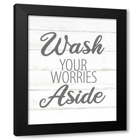 Wash Black Modern Wood Framed Art Print with Double Matting by Allen, Kimberly