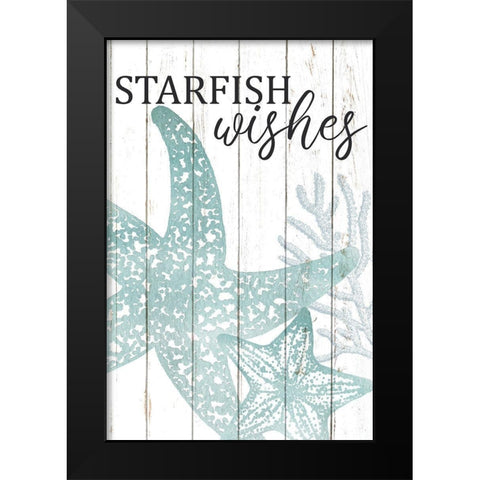 Mermaid Life 2 Black Modern Wood Framed Art Print by Allen, Kimberly
