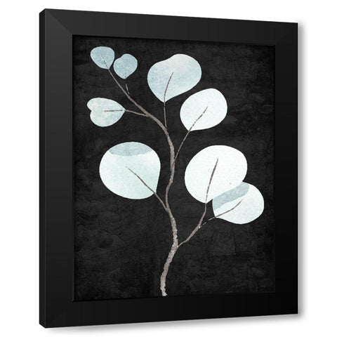 Stems 2 Black Modern Wood Framed Art Print with Double Matting by Allen, Kimberly