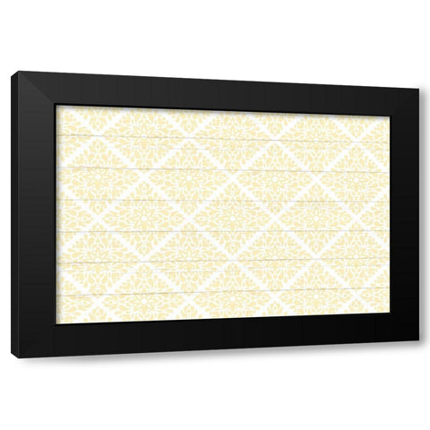 Mason Jar Floral 9 Black Modern Wood Framed Art Print by Allen, Kimberly