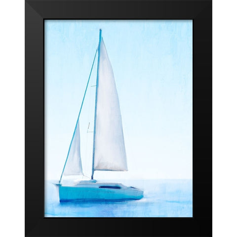 Morning Sail Black Modern Wood Framed Art Print by Allen, Kimberly