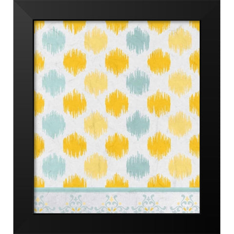 Sunny Day Black Modern Wood Framed Art Print by Allen, Kimberly