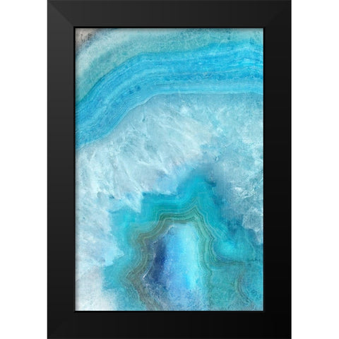 Shades 1 Black Modern Wood Framed Art Print by Kimberly, Allen
