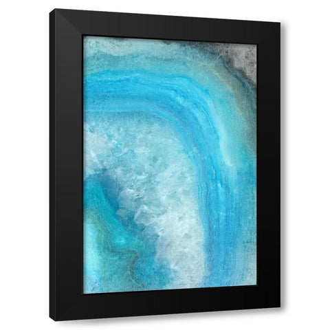 Shades 2 Black Modern Wood Framed Art Print with Double Matting by Kimberly, Allen