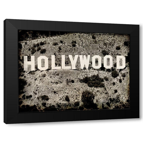 Hollywood Black Modern Wood Framed Art Print with Double Matting by Kimberly, Allen
