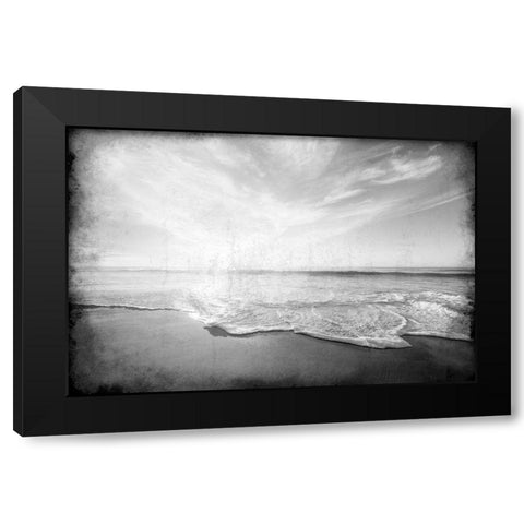A Day at the Coast Black Modern Wood Framed Art Print by Kimberly, Allen