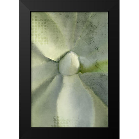 Agave 2 Black Modern Wood Framed Art Print by Kimberly, Allen
