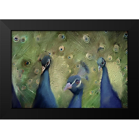 Royal 2 Black Modern Wood Framed Art Print by Kimberly, Allen
