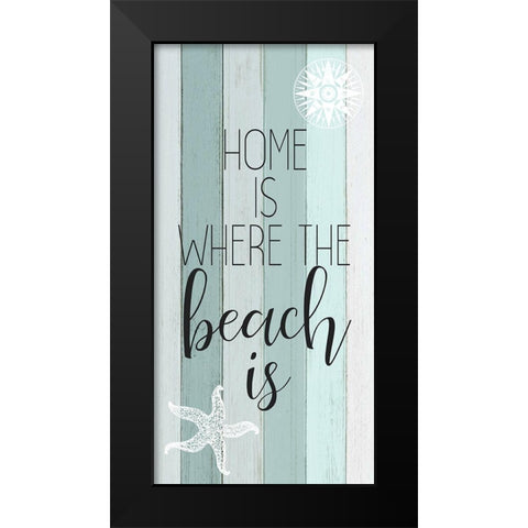 Live in the Sun 3 Black Modern Wood Framed Art Print by Kimberly, Allen