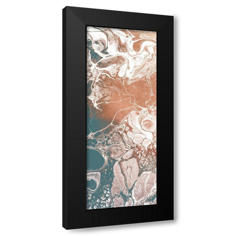 Bubble 2 Black Modern Wood Framed Art Print by Kimberly, Allen