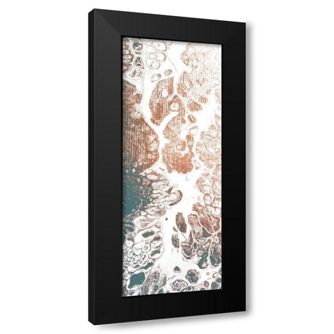 Bubble 3 Black Modern Wood Framed Art Print with Double Matting by Kimberly, Allen