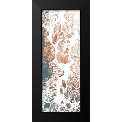 Bubble 3 Black Modern Wood Framed Art Print by Kimberly, Allen
