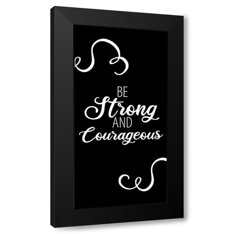Strong 1 Black Modern Wood Framed Art Print by Allen, Kimberly