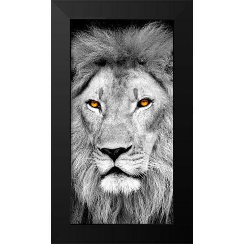 My Rock 2 Black Modern Wood Framed Art Print by Allen, Kimberly