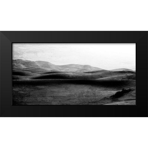 Across the Hills Black Modern Wood Framed Art Print by Allen, Kimberly