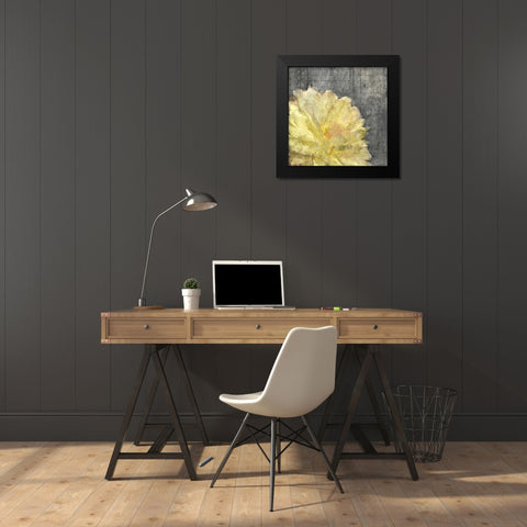 In Nature Yellow Black Modern Wood Framed Art Print by Allen, Kimberly