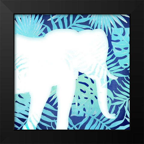 On Jungle Safari 4 Black Modern Wood Framed Art Print by Kimberly, Allen