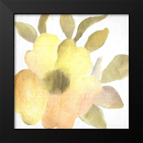 Summer Blooms 1 Black Modern Wood Framed Art Print by Kimberly, Allen