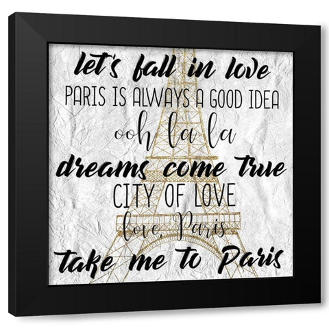 My Dreams 2 Black Modern Wood Framed Art Print with Double Matting by Kimberly, Allen