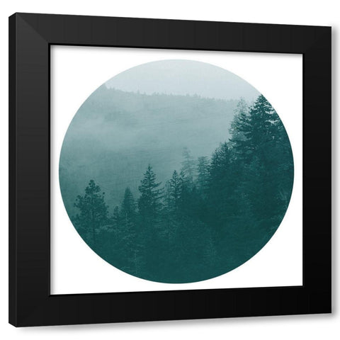 Forest Dreams 1 Black Modern Wood Framed Art Print with Double Matting by Kimberly, Allen