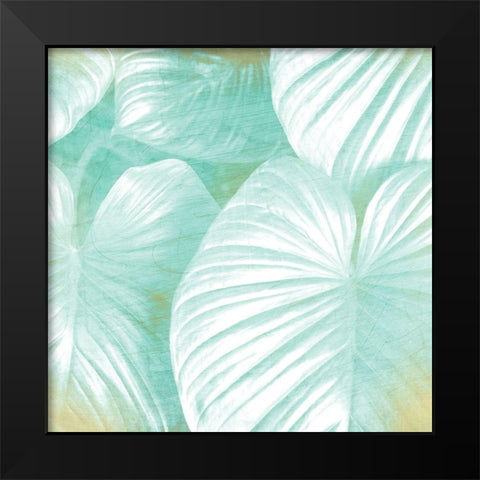 Tropics 2 Black Modern Wood Framed Art Print by Kimberly, Allen
