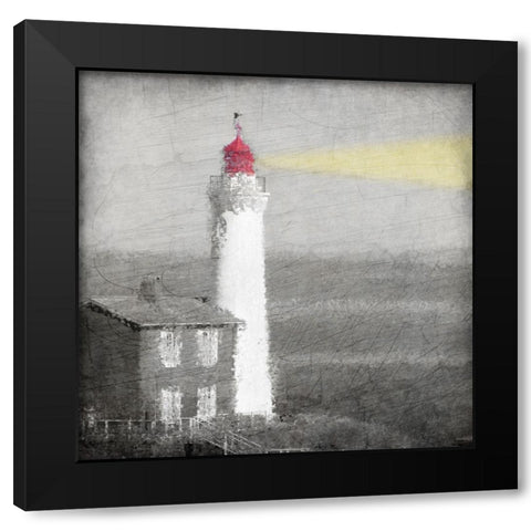 Beacon Black Modern Wood Framed Art Print by Kimberly, Allen