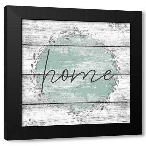 Home Black Modern Wood Framed Art Print with Double Matting by Kimberly, Allen