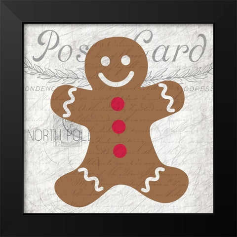 Nostalgic Christmas 10 Black Modern Wood Framed Art Print by Kimberly, Allen