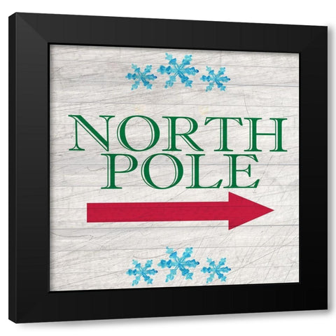 Nostalgic Christmas 12 Black Modern Wood Framed Art Print by Kimberly, Allen