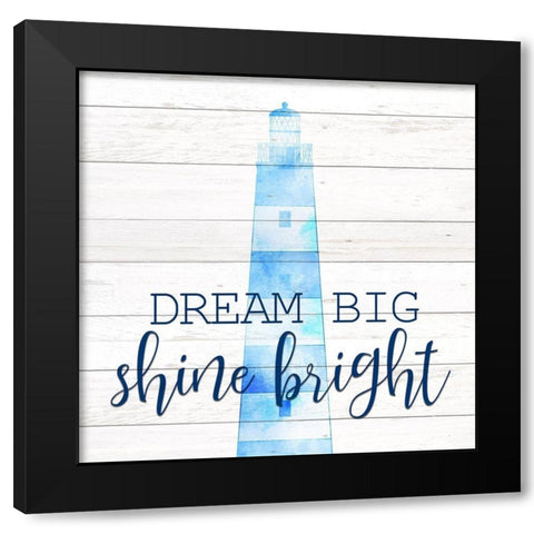 Coastal Life 2 Black Modern Wood Framed Art Print with Double Matting by Kimberly, Allen