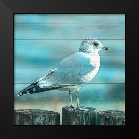 Coastal Life 5 Black Modern Wood Framed Art Print by Kimberly, Allen