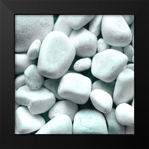Inhale Exhale 1 Black Modern Wood Framed Art Print by Kimberly, Allen