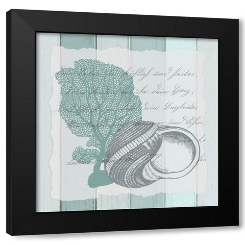Live in the Sun 4 Black Modern Wood Framed Art Print by Kimberly, Allen