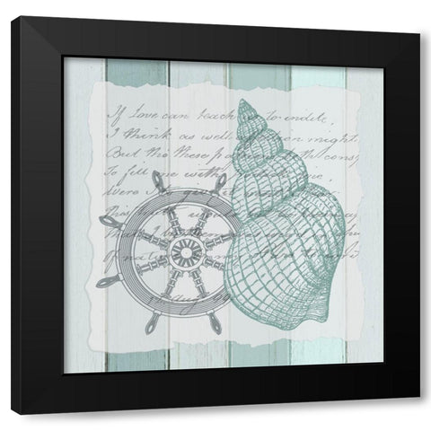 Live in the Sun 5 Black Modern Wood Framed Art Print by Kimberly, Allen