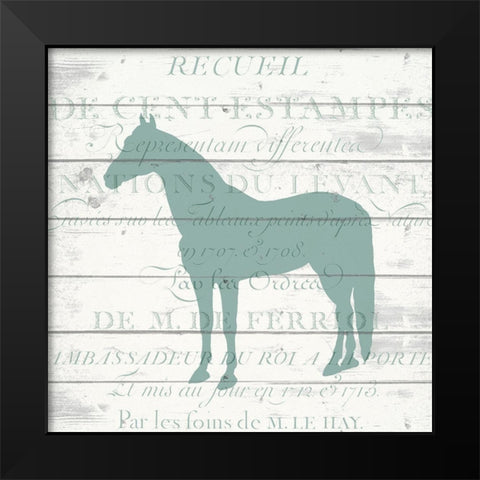 Farm Life B Black Modern Wood Framed Art Print by Kimberly, Allen