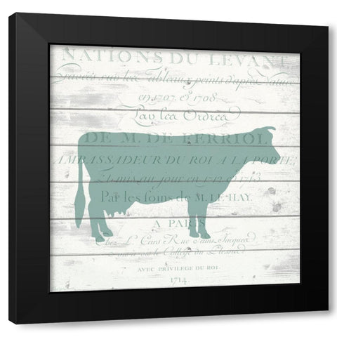 Farm Life C Black Modern Wood Framed Art Print by Kimberly, Allen