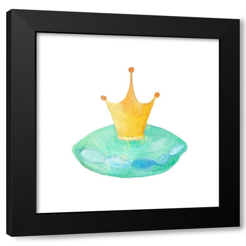 Once Upon 3 Black Modern Wood Framed Art Print with Double Matting by Kimberly, Allen