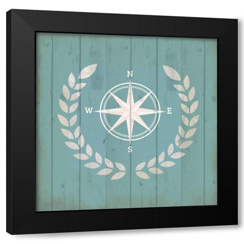 Travel the Sea 4 Black Modern Wood Framed Art Print with Double Matting by Kimberly, Allen